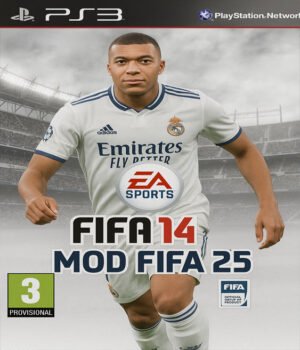 FIFA 14 MOD FIFA 25 Ps3 Mídia Digital